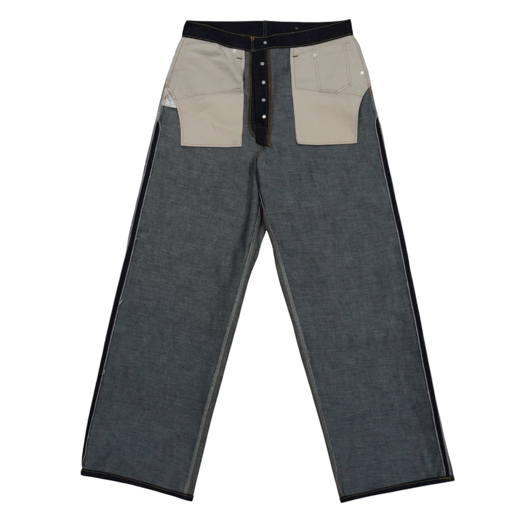 [SCYE BASICS] Selvedge Denim Wide Leg Jeans サイベーシックス ワイド ストレート デニム - apartir Online Store アパルティール セレクトショップ