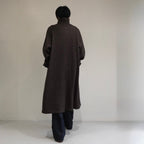 [SCYEBASICS] Shetland Herringbone Tweed Balmacaan Coat サイ シェットランド ヘリンボーン バルマカーンコート - apartir Online Store アパルティール セレクトショップ