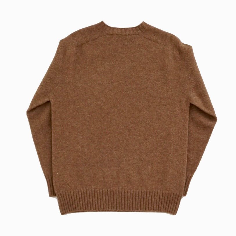 [SCYE BASICS] Shetland Wool Crew Neck Sweater サイベーシックス シェットランド クルーネック セーター - apartir Online Store アパルティール セレクトショップ