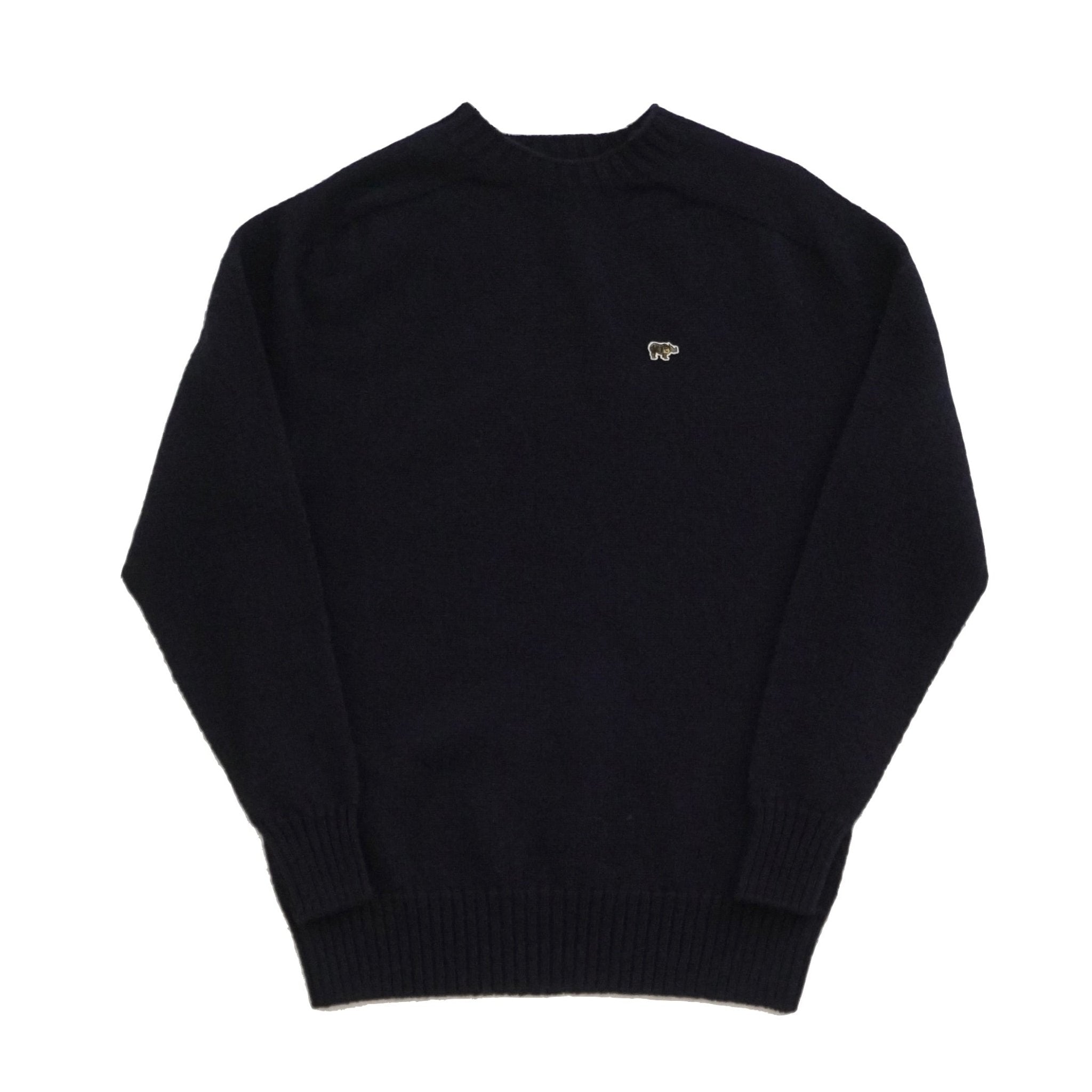 [SCYEBASICS] Shetland Wool Crew Neck Sweater サイベーシックス シェットランド クルーネック セーター