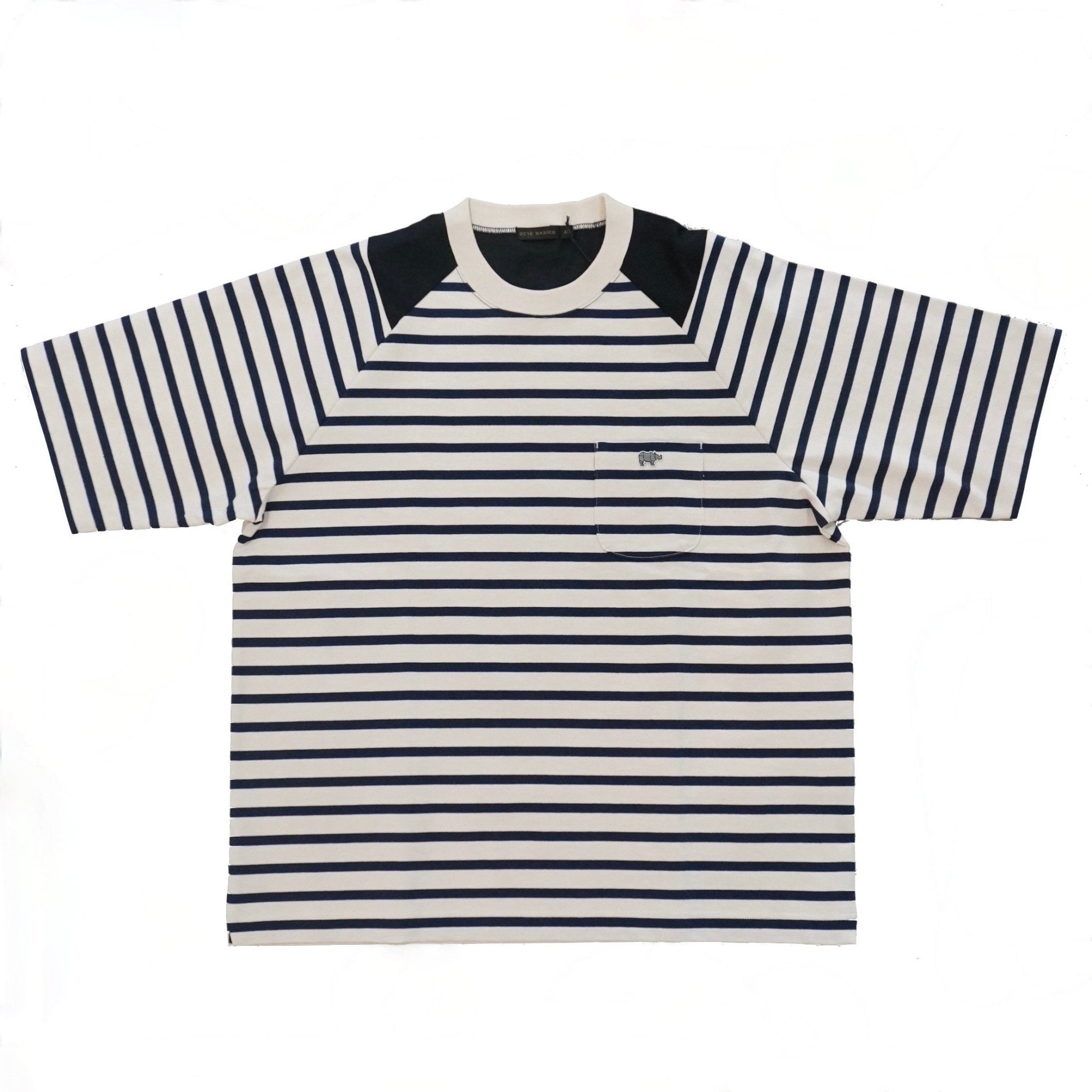 [SCYE BASICS] Striped Jersey Paneled T-Shirt サイベーシックス ボーダーTシャツ - apartir Online Store アパルティール セレクトショップ
