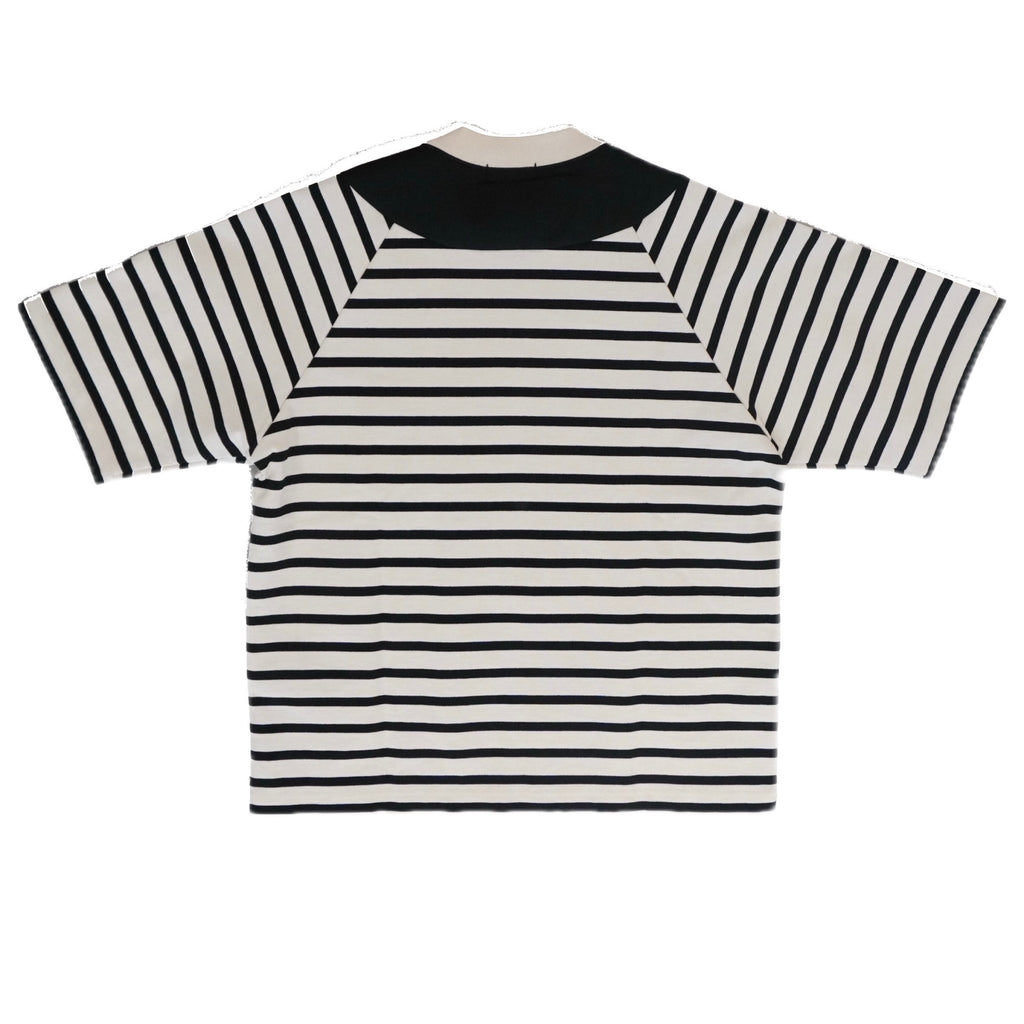 [SCYE BASICS] Striped Jersey Paneled T-Shirt サイベーシックス ボーダーTシャツ - apartir Online Store アパルティール セレクトショップ