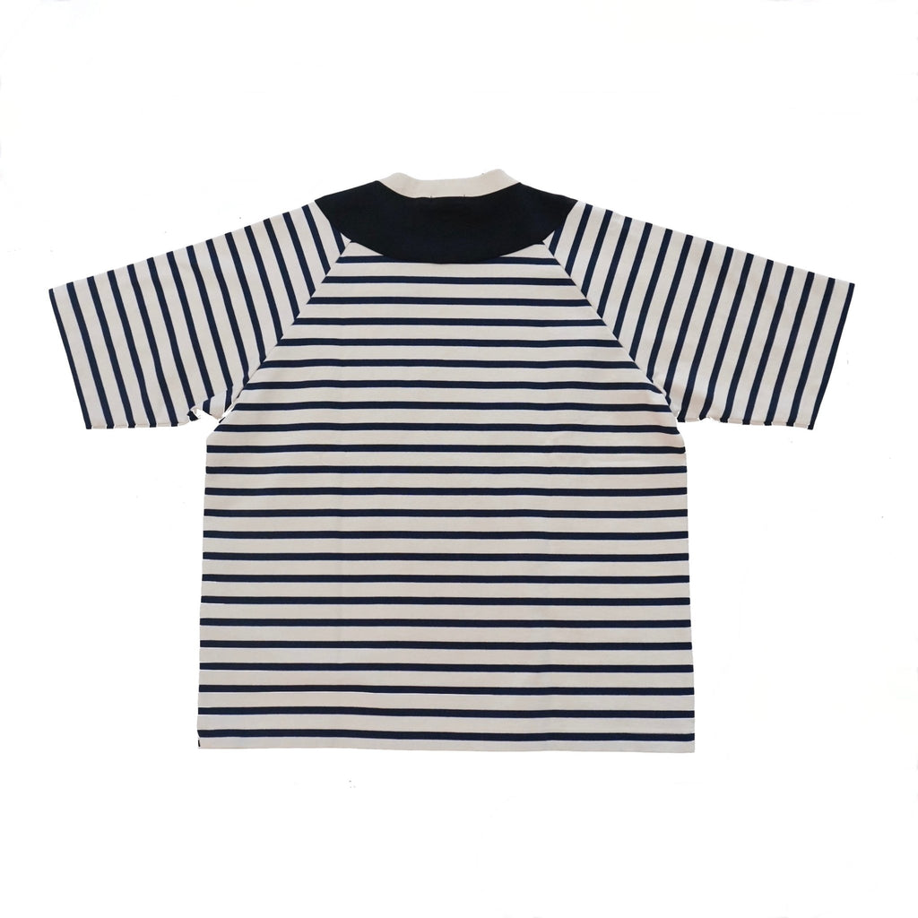 [SCYE BASICS] Striped Jersey Paneled T-Shirt サイベーシックス ボーダーTシャツ - apartir Online Store アパルティール セレクトショップ