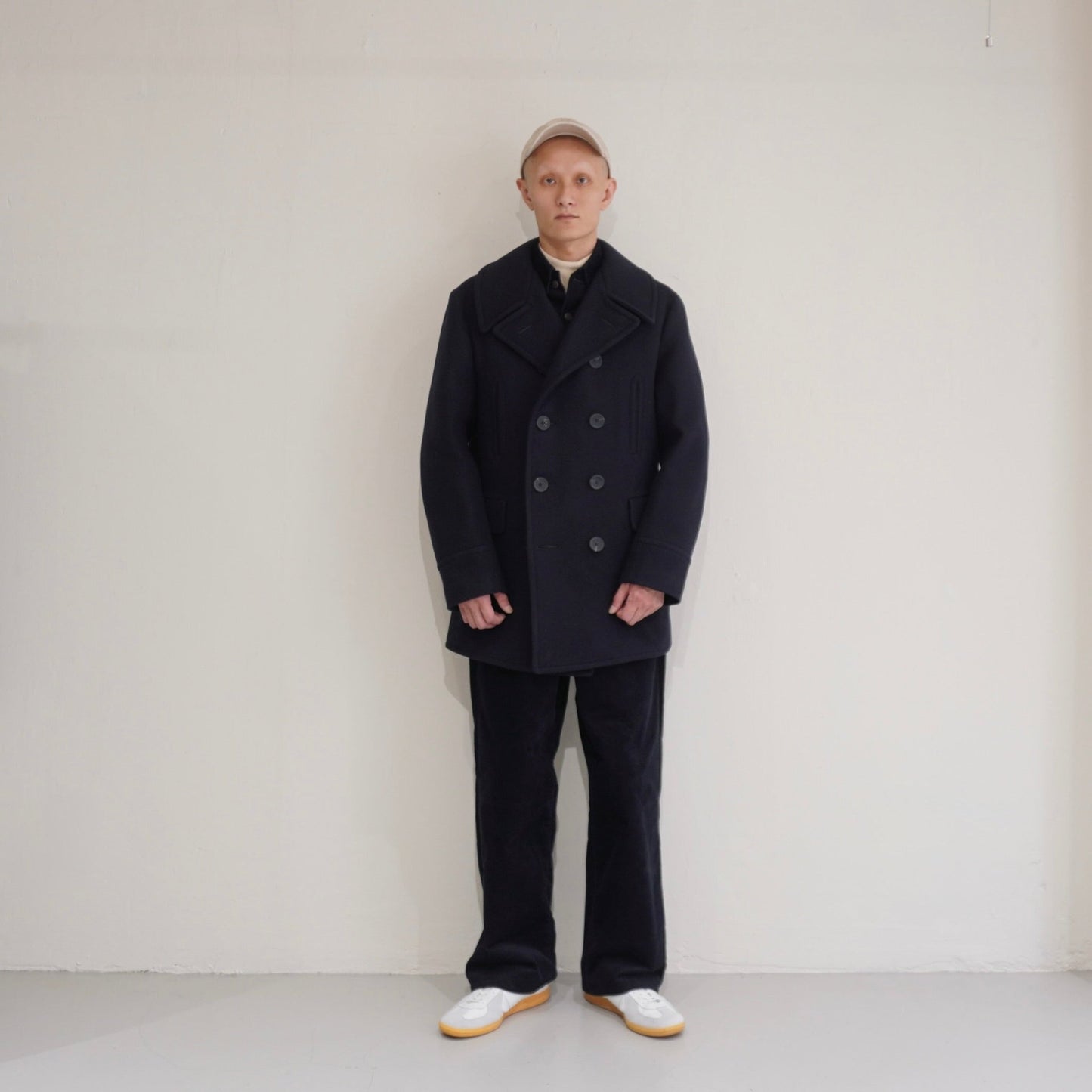 [SCYEBASICS] Wool Cashmere Melton Peacoat - apartir Online Store アパルティール セレクトショップ