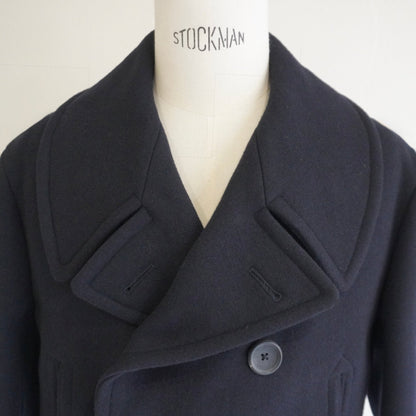 [SCYEBASICS] Wool Cashmere Melton Peacoat - apartir Online Store アパルティール セレクトショップ