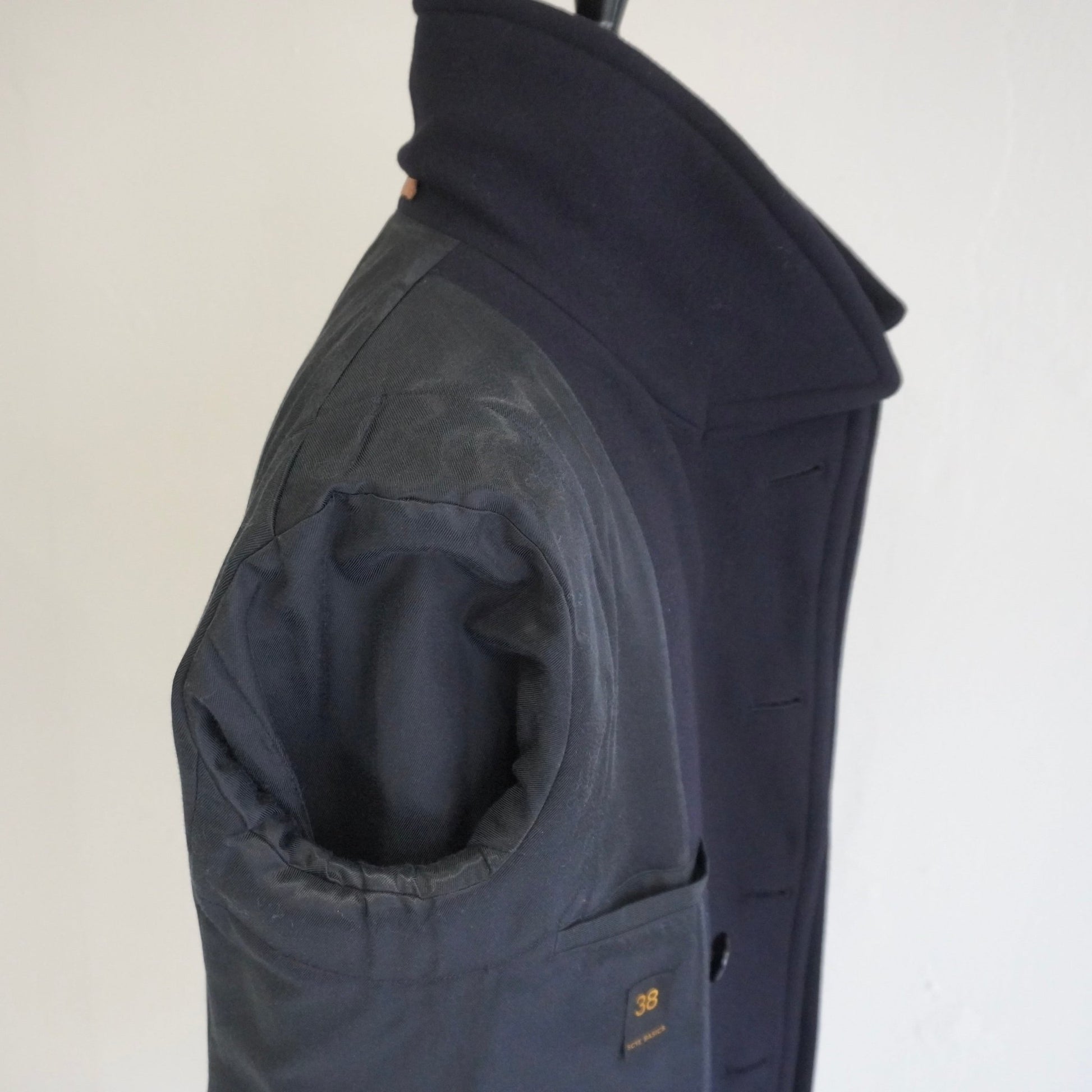 [SCYEBASICS] Wool Cashmere Melton Peacoat - apartir Online Store アパルティール セレクトショップ