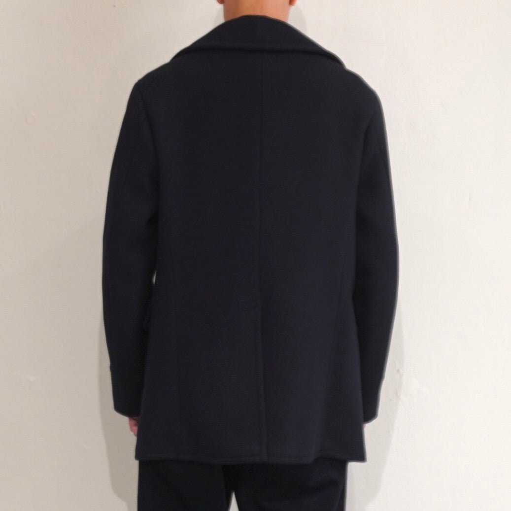 [SCYEBASICS] Wool Cashmere Melton Peacoat - apartir Online Store アパルティール セレクトショップ