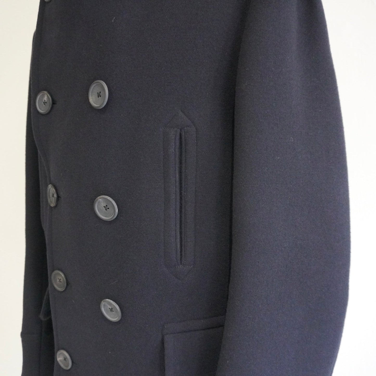 [SCYEBASICS] Wool Cashmere Melton Peacoat - apartir Online Store アパルティール セレクトショップ