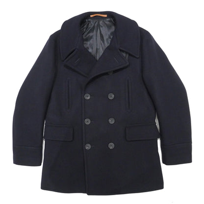 [SCYEBASICS] Wool Cashmere Melton Peacoat - apartir Online Store アパルティール セレクトショップ