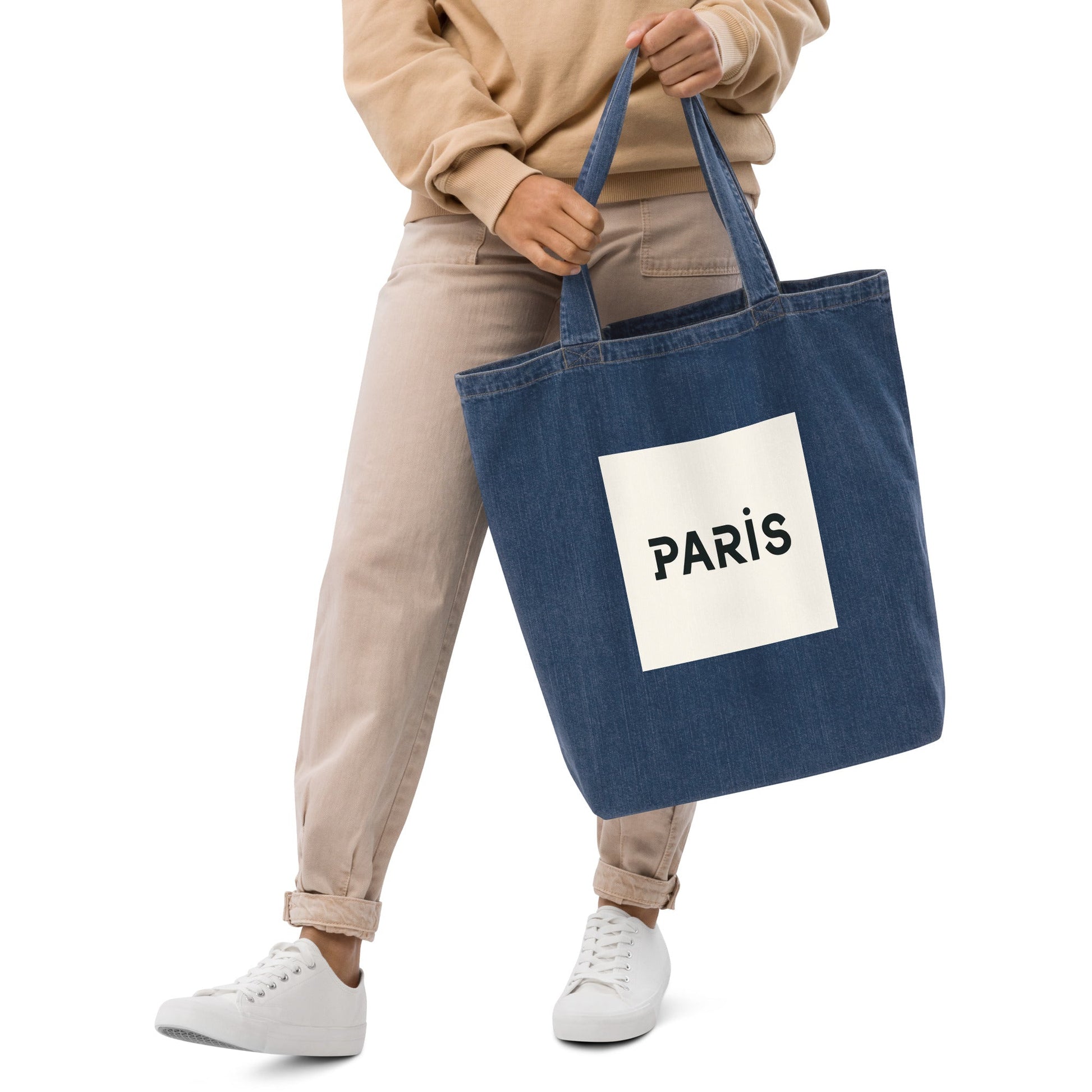 [apartir] PARIS デニム エコバッグ トートバッグ - #shop_name #アパルティール# #名古屋# #セレクトショップ#