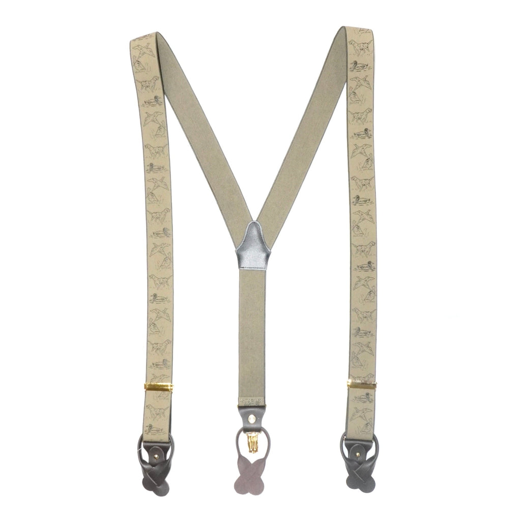 [APARTIR TAILOR] SUSPENDERS ANIMAL PATTERN - apartir Online Store アパルティール セレクトショップ