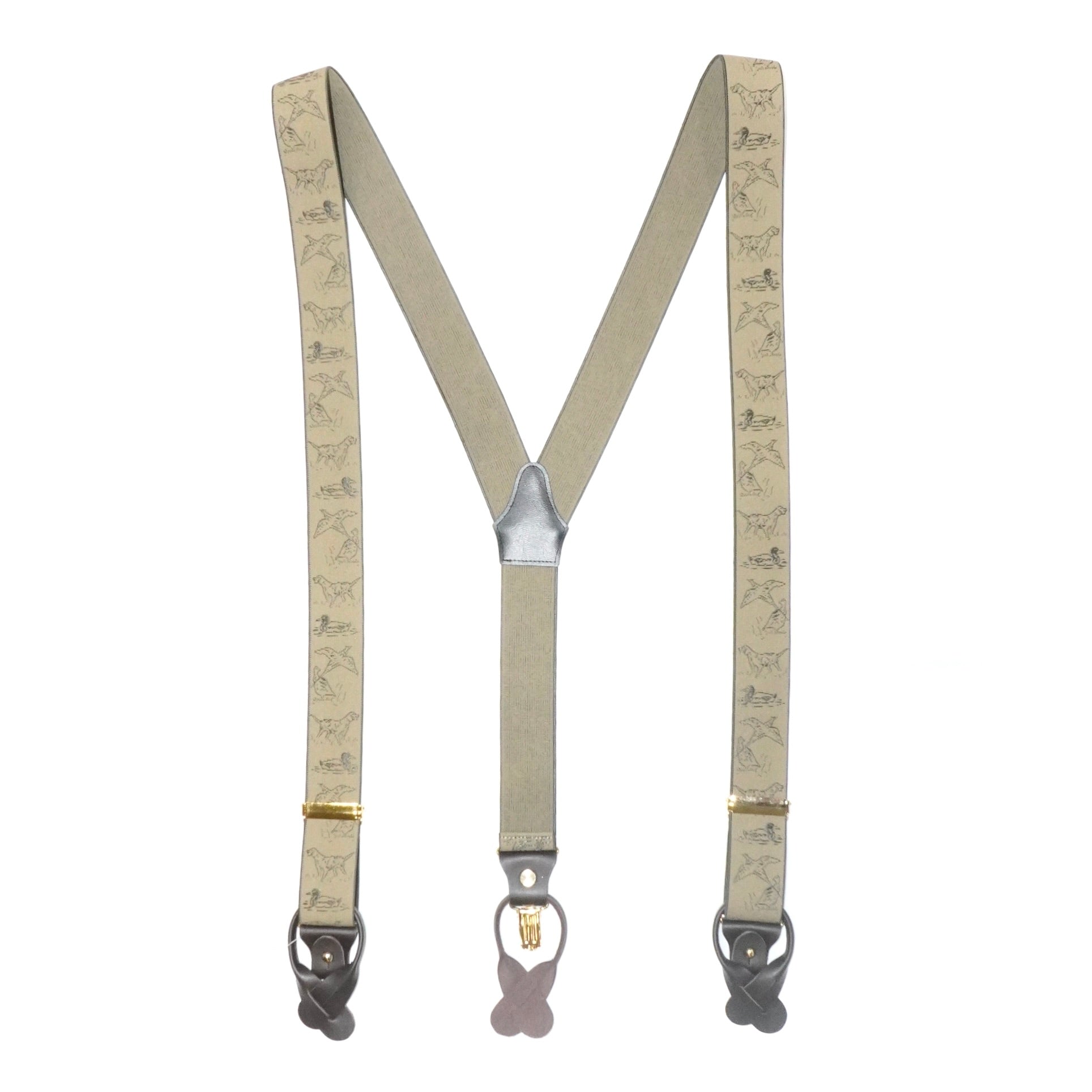 [APARTIR TAILOR] SUSPENDERS ANIMAL PATTERN - apartir Online Store アパルティール セレクトショップ