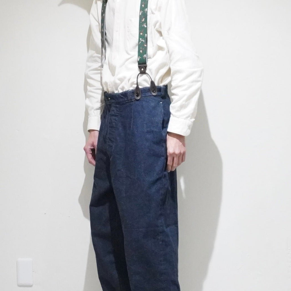 [APARTIR TAILOR] SUSPENDERS HUNTING PATTERN - apartir Online Store アパルティール セレクトショップ