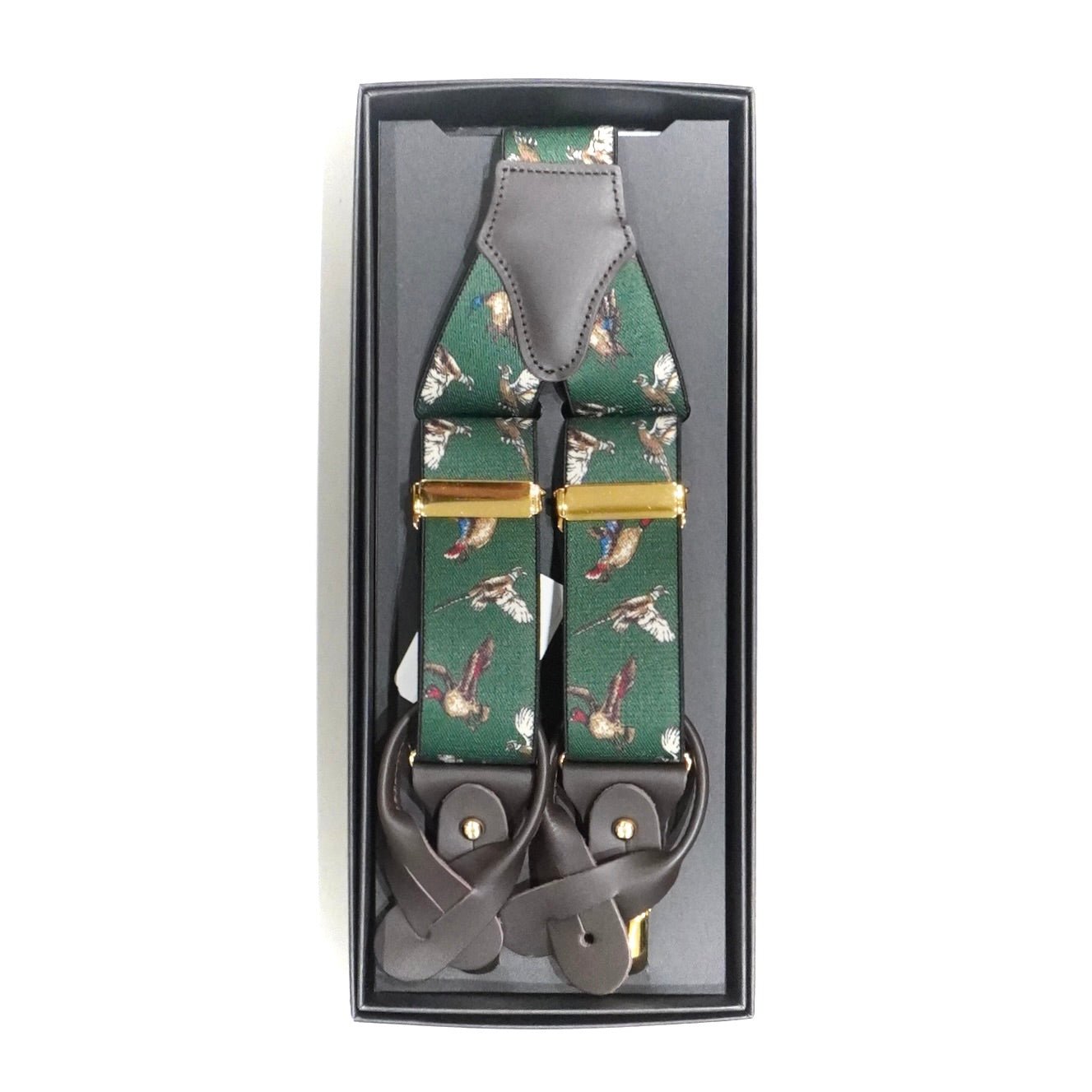 [APARTIR TAILOR] SUSPENDERS HUNTING PATTERN - apartir Online Store アパルティール セレクトショップ