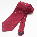[BROOKS BROTHERS] OLD SMALL CREST TIE RED ブルックスブラザーズ ヴィンテージ 小紋柄 ネクタイ - apartir Online Store アパルティール セレクトショップ