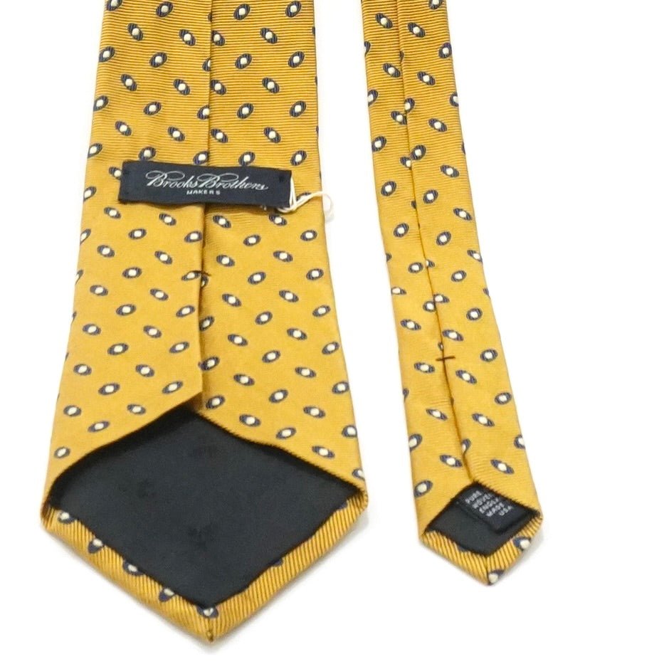 [BROOKS BROTHERS] OLD SMALL CREST TIE YELLOW - apartir Online Store アパルティール セレクトショップ