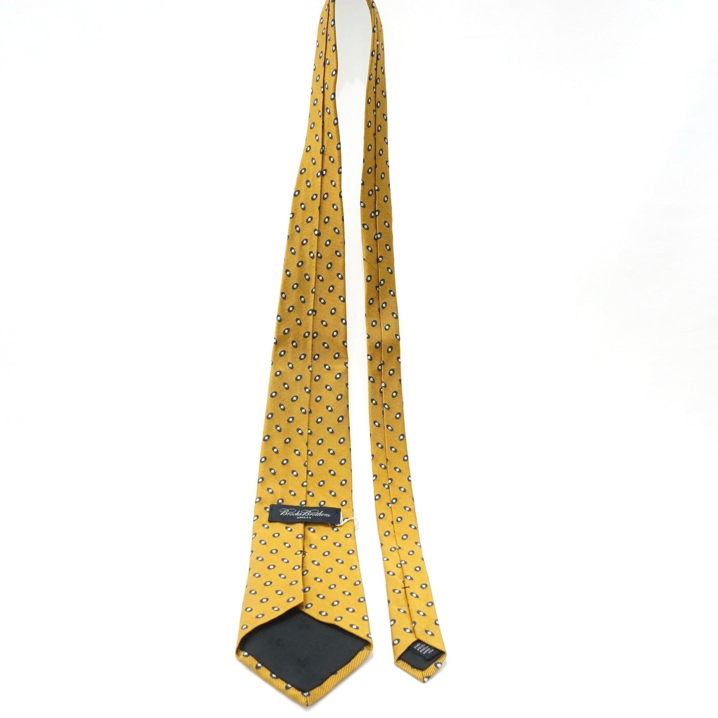 [BROOKS BROTHERS] OLD SMALL CREST TIE YELLOW ネクタイ - #shop_name #アパルティール# #名古屋# #セレクトショップ#