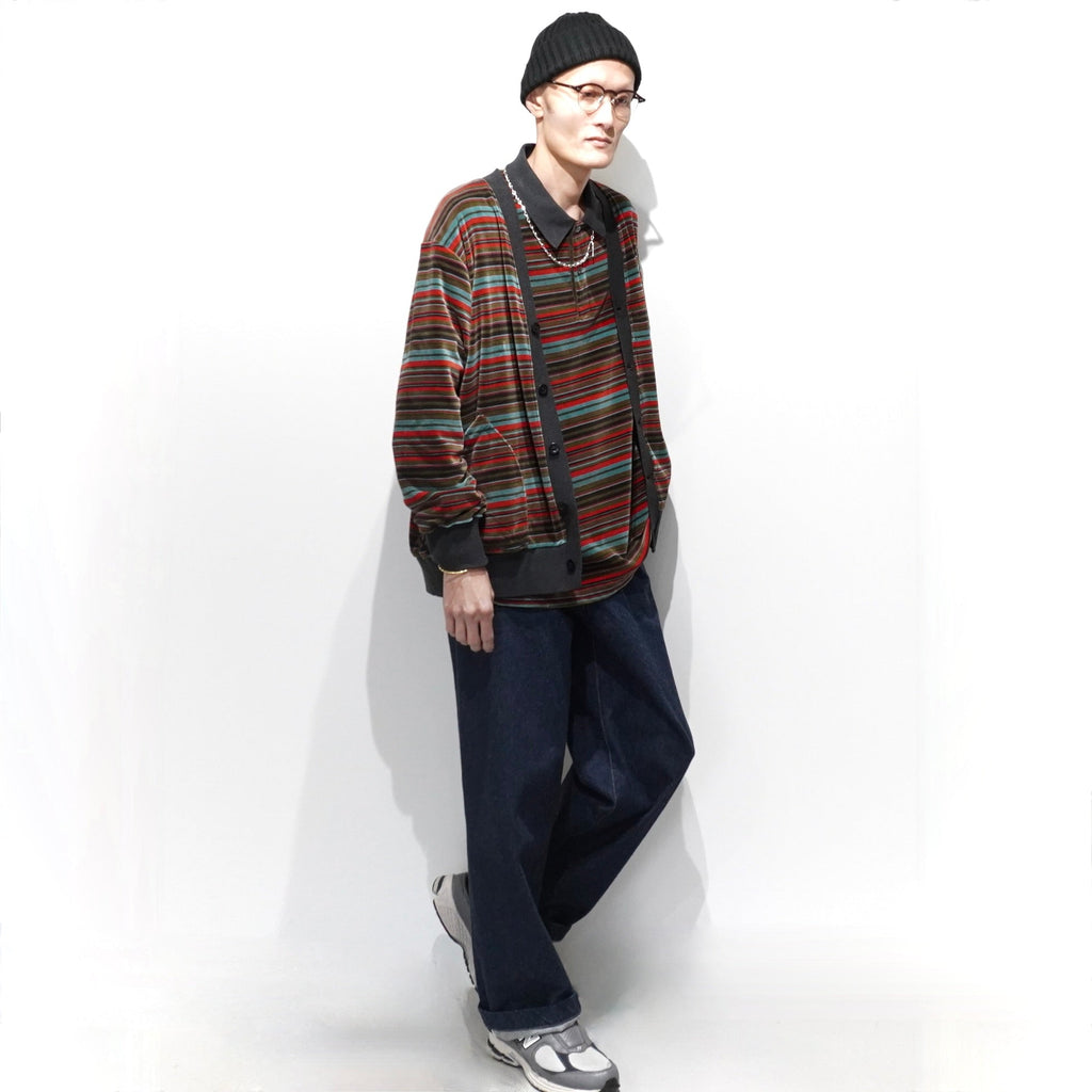 [BRU NA BOINNE] Velour Cardigan ブルーナボイン ベロア カーディガン イダスカーデェ - apartir Online Store アパルティール セレクトショップ