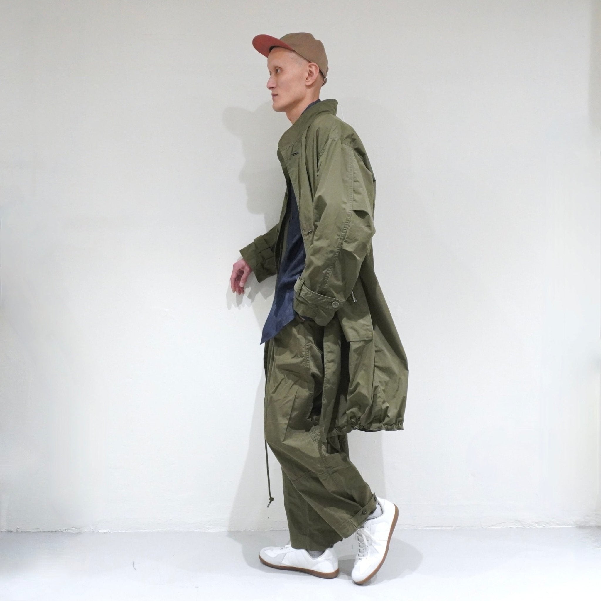 [BRU NA BOINNE] GYOMO - P KAHKI ブルーナボイン ギョモウ ナイロン パンツ - apartir Online Store アパルティール セレクトショップ