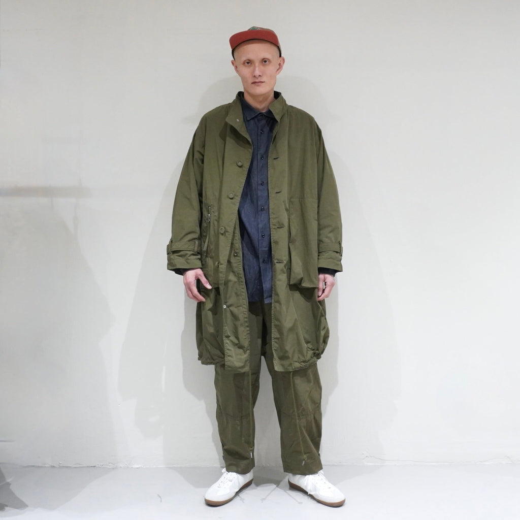 [BRU NA BOINNE] GYOMO - P KAHKI ブルーナボイン ギョモウ ナイロン パンツ - apartir Online Store アパルティール セレクトショップ