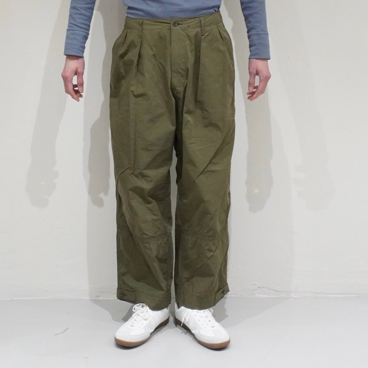 [BRU NA BOINNE] GYOMO - P KAHKI ブルーナボイン ギョモウ ナイロン パンツ - apartir Online Store アパルティール セレクトショップ