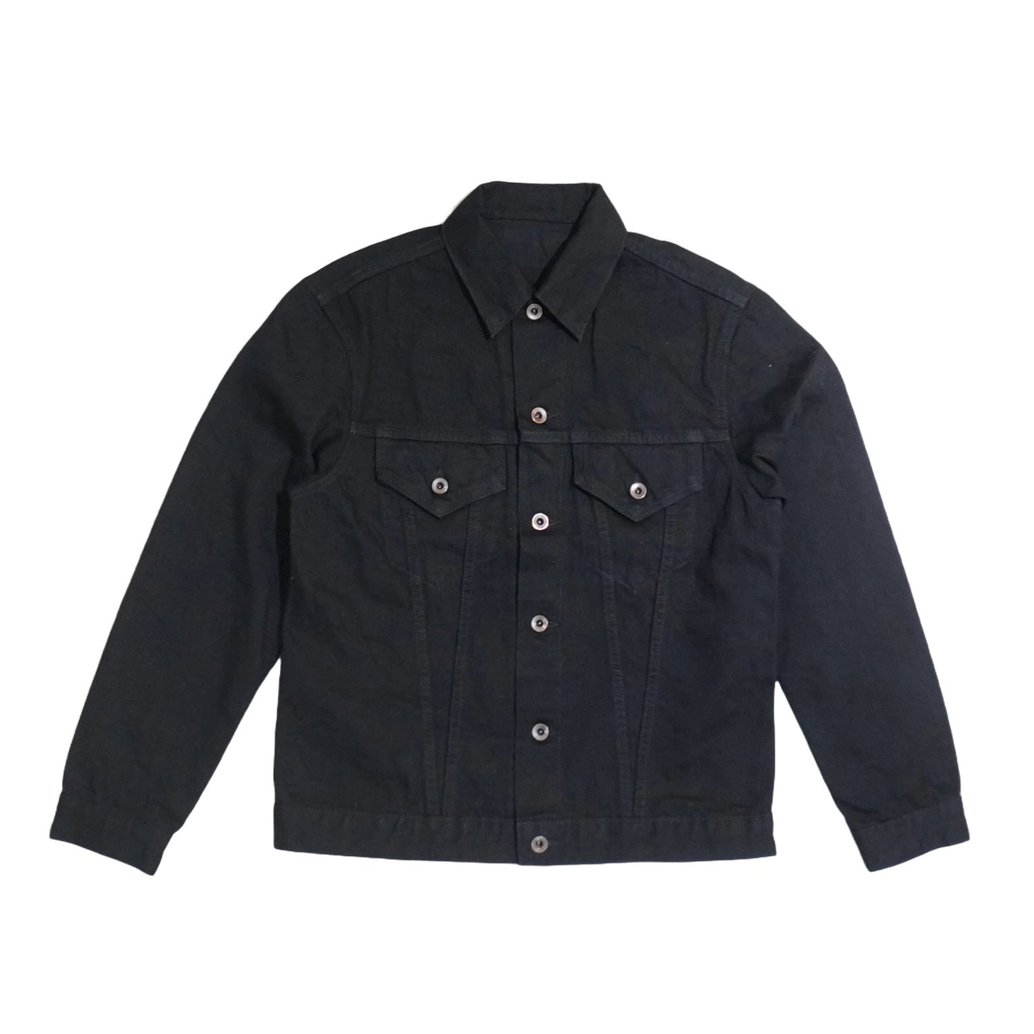 [BRU NA BOINNE] LA DENIM JACKT デニムジャケット ブラック ワンウォッシュ - apartir Online Store アパルティール セレクトショップ