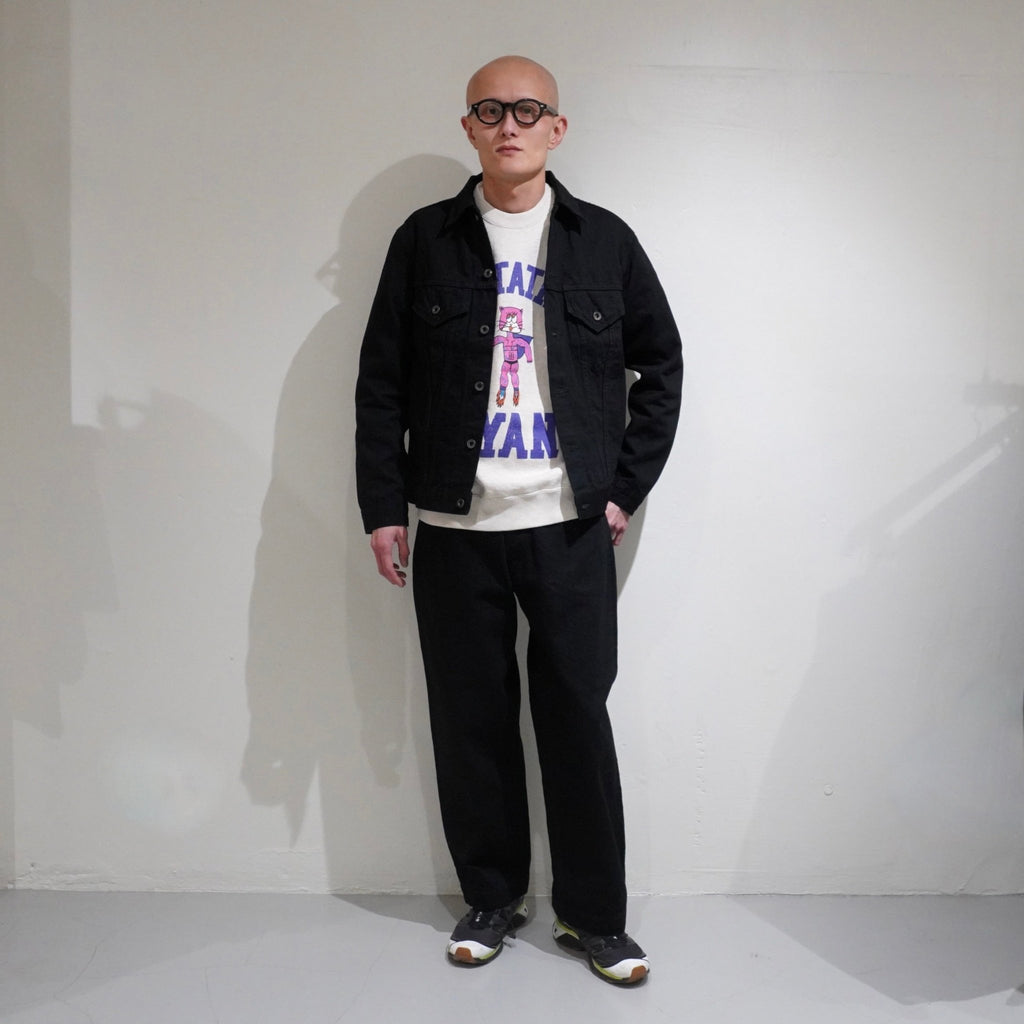 [BRU NA BOINNE] LA DENIM JACKT デニムジャケット ブラック ワンウォッシュ - apartir Online Store アパルティール セレクトショップ