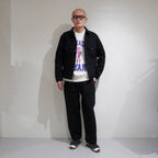 [BRU NA BOINNE] LA DENIM JACKT デニムジャケット ブラック ワンウォッシュ - apartir Online Store アパルティール セレクトショップ