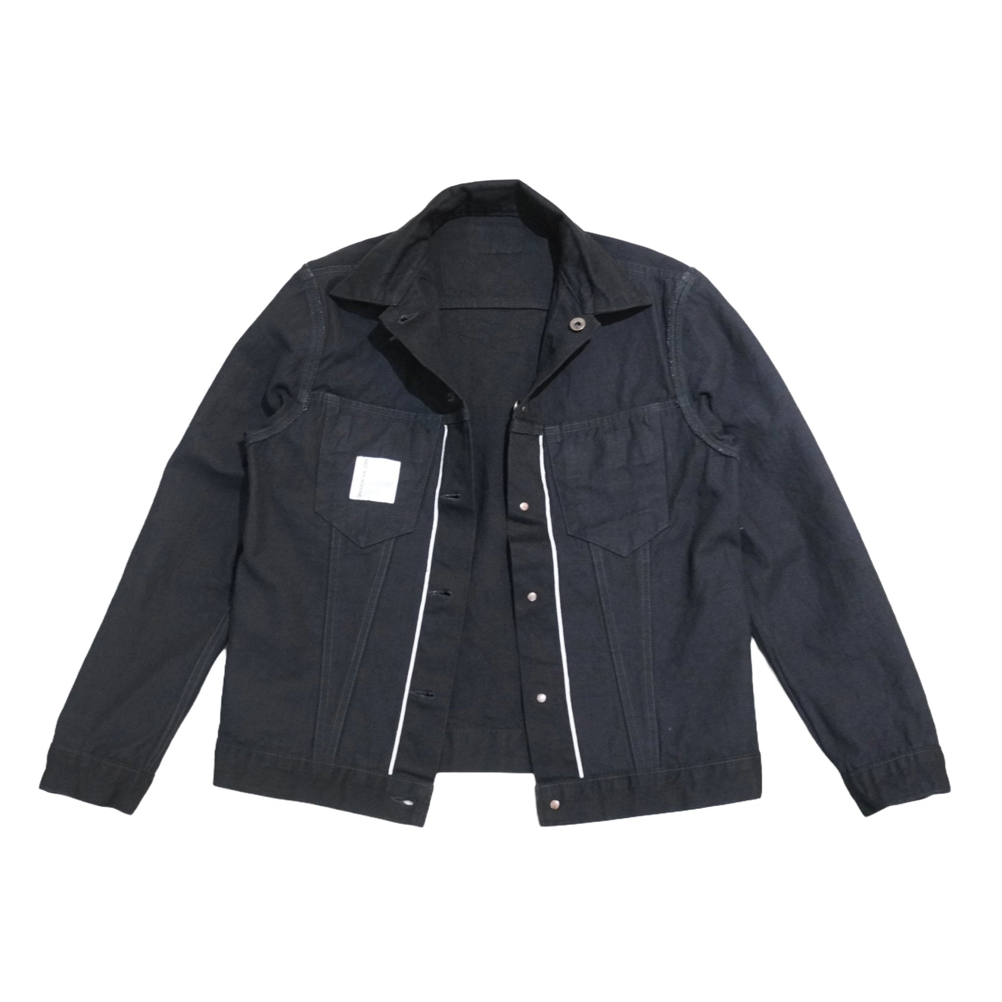 [BRU NA BOINNE] LA DENIM JACKT デニムジャケット ブラック ワンウォッシュ - apartir Online Store アパルティール セレクトショップ