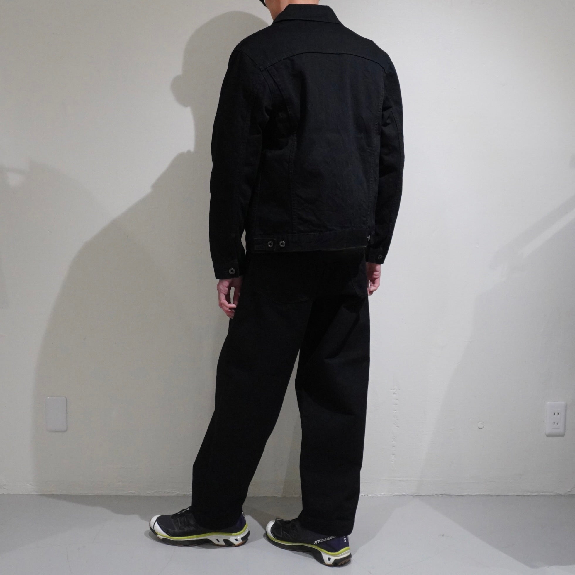 [BRU NA BOINNE] LA DENIM JACKT デニムジャケット ブラック ワンウォッシュ - apartir Online Store アパルティール セレクトショップ