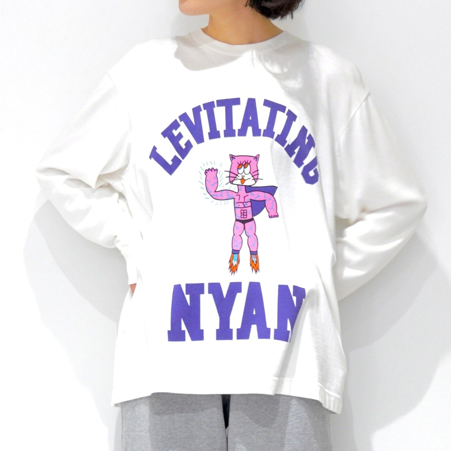 [BRU NA BOINNE] NYANCITY ロンTee Tシャツ - #shop_name #アパルティール# #名古屋# #セレクトショップ#