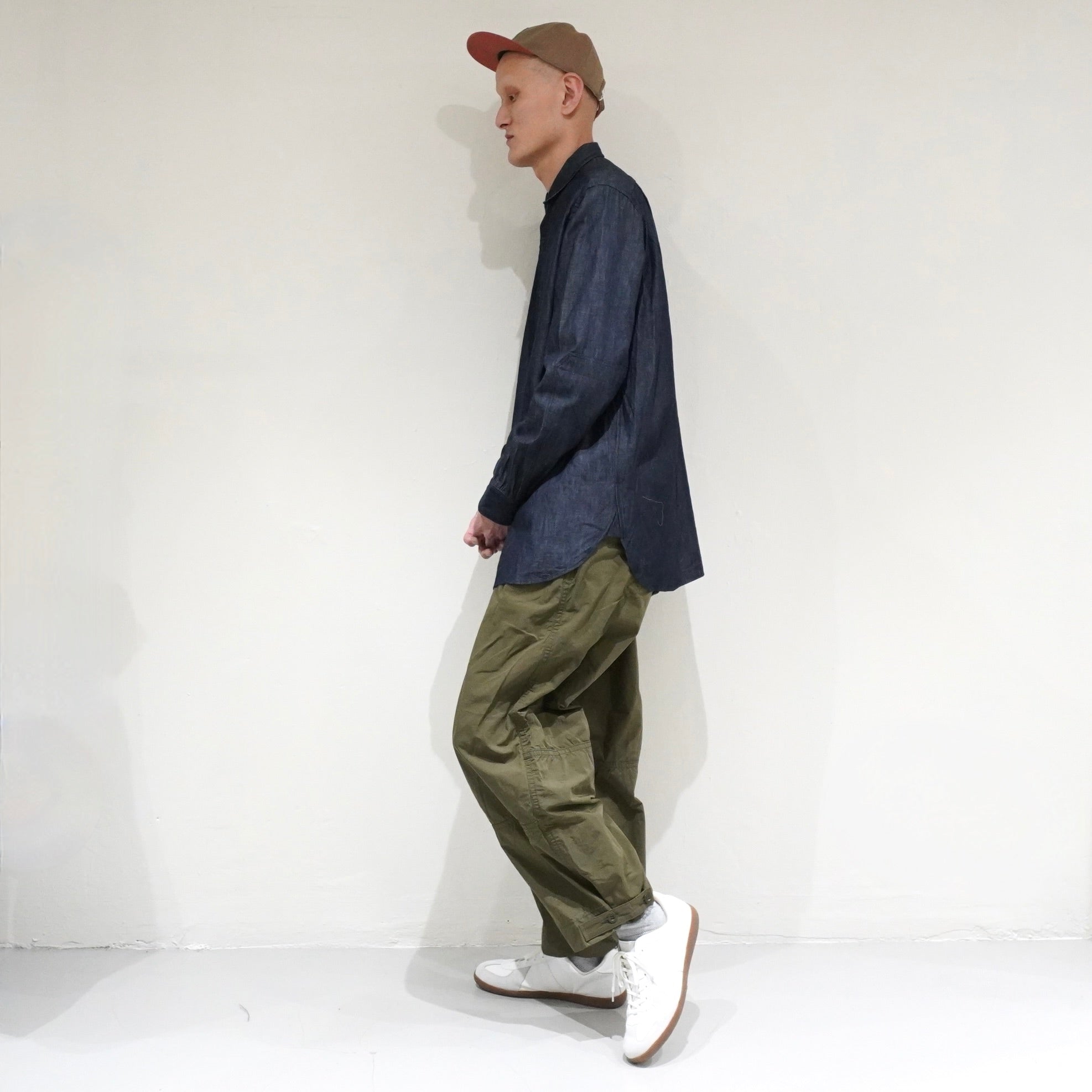 [BRU NA BOINNE] DENIM SHIRT ブルーナボイン くしゅっとSPシャツ 2号 - apartir Online Store アパルティール セレクトショップ