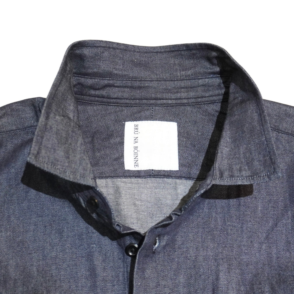 [BRU NA BOINNE] DENIM SHIRT ブルーナボイン くしゅっとSPシャツ 2号 - apartir Online Store アパルティール セレクトショップ