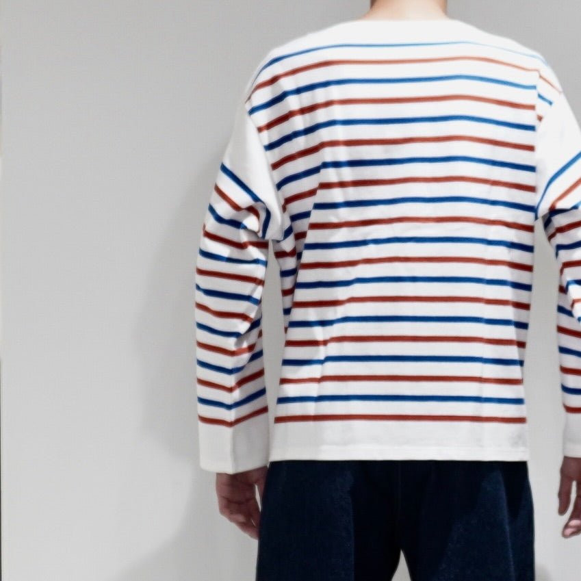 [LENO] BASQUE SHIRT TORICO/WHITE リノ バスクシャツ トリコ - apartir Online Store アパルティール セレクトショップ