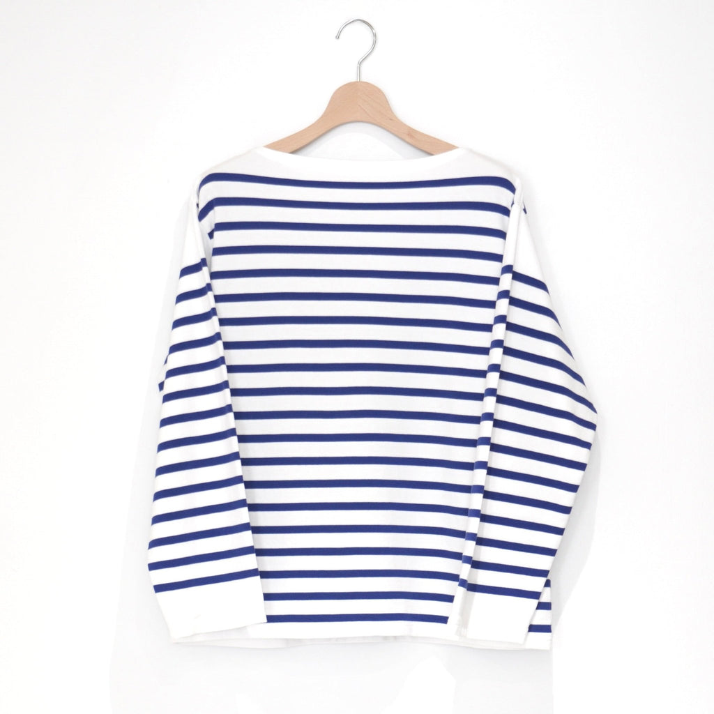[LENO] BASQUE SHIRT BLUE/WHITE - apartir Online Store アパルティール セレクトショップ