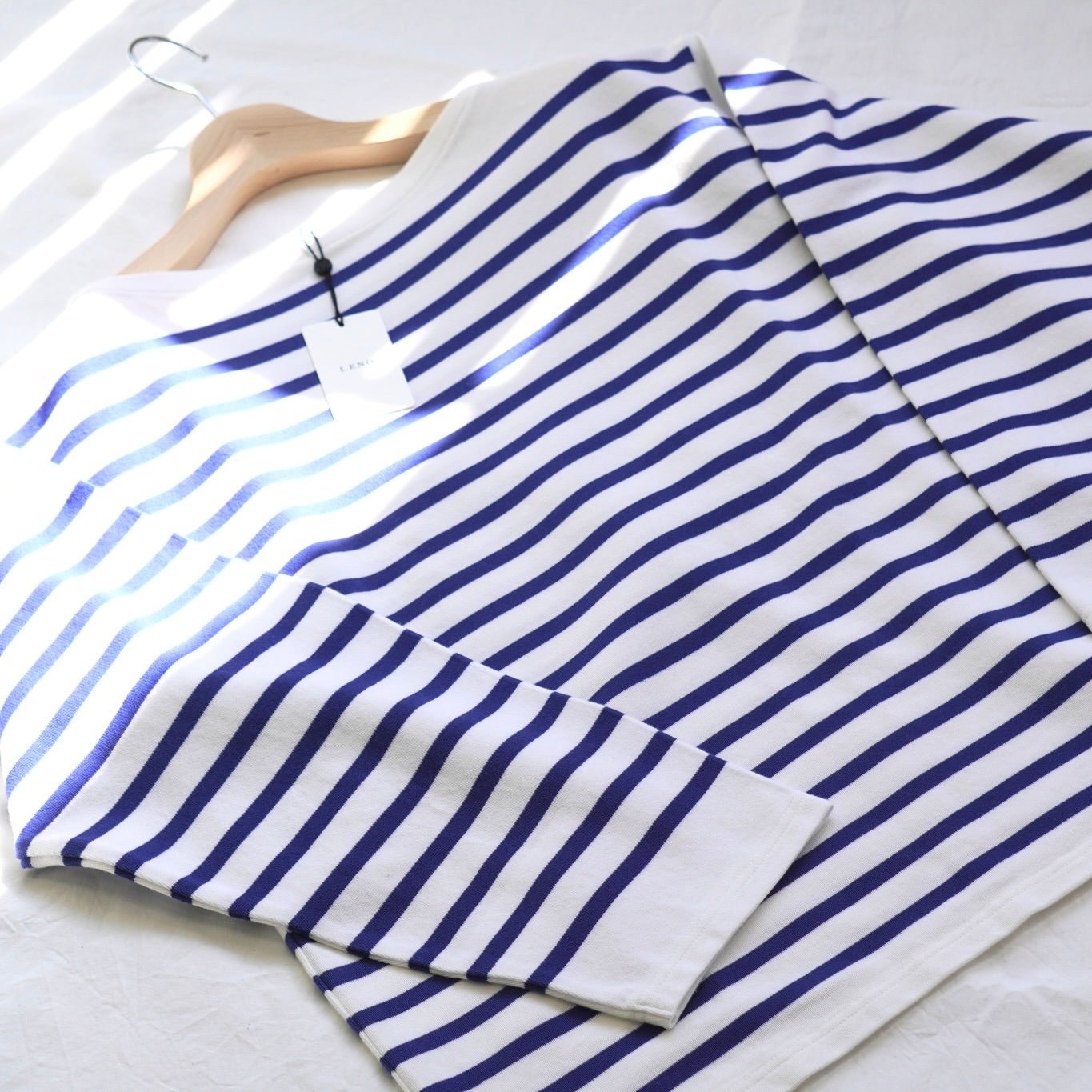[LENO] BASQUE SHIRT BLUE/WHITE - apartir Online Store アパルティール セレクトショップ