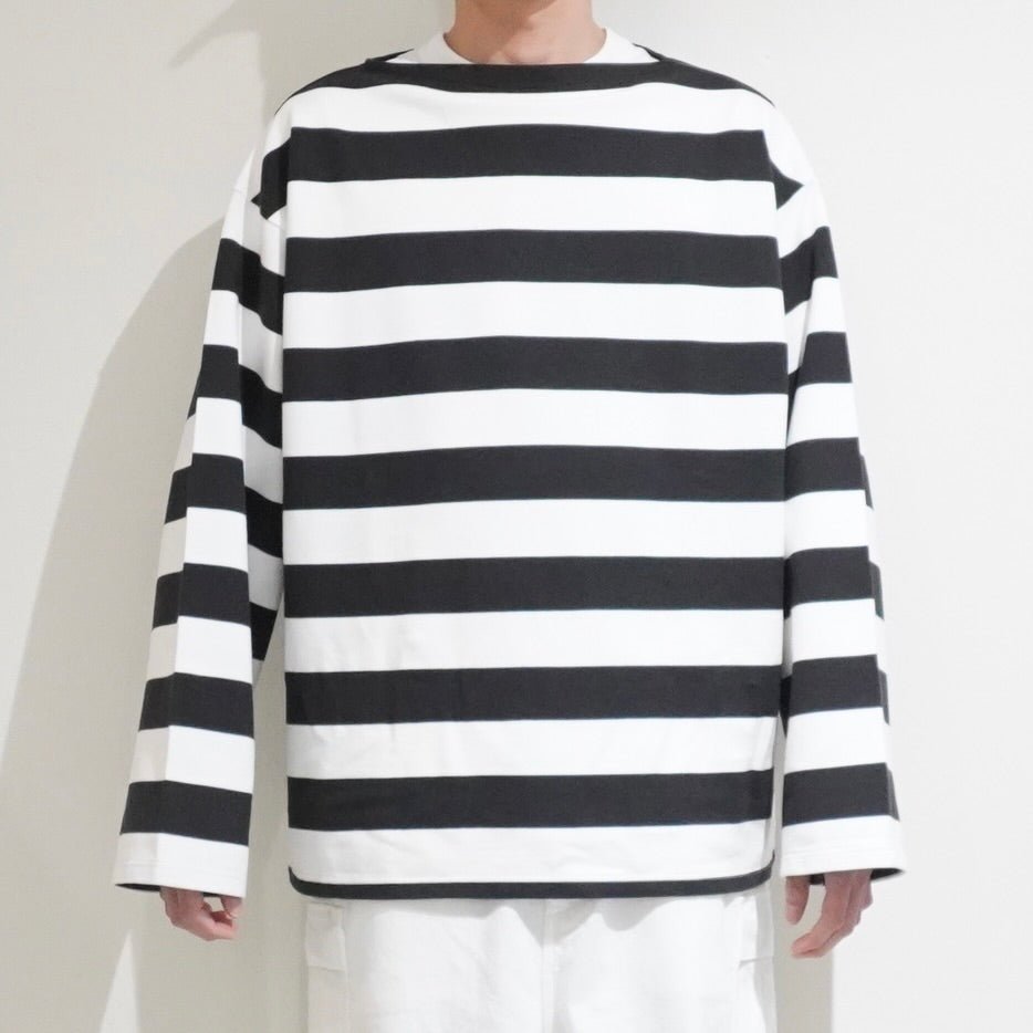 LENO] BASQUE SHIRT BLACK BORDER リノ バスクシャツ - apartir 名古屋 