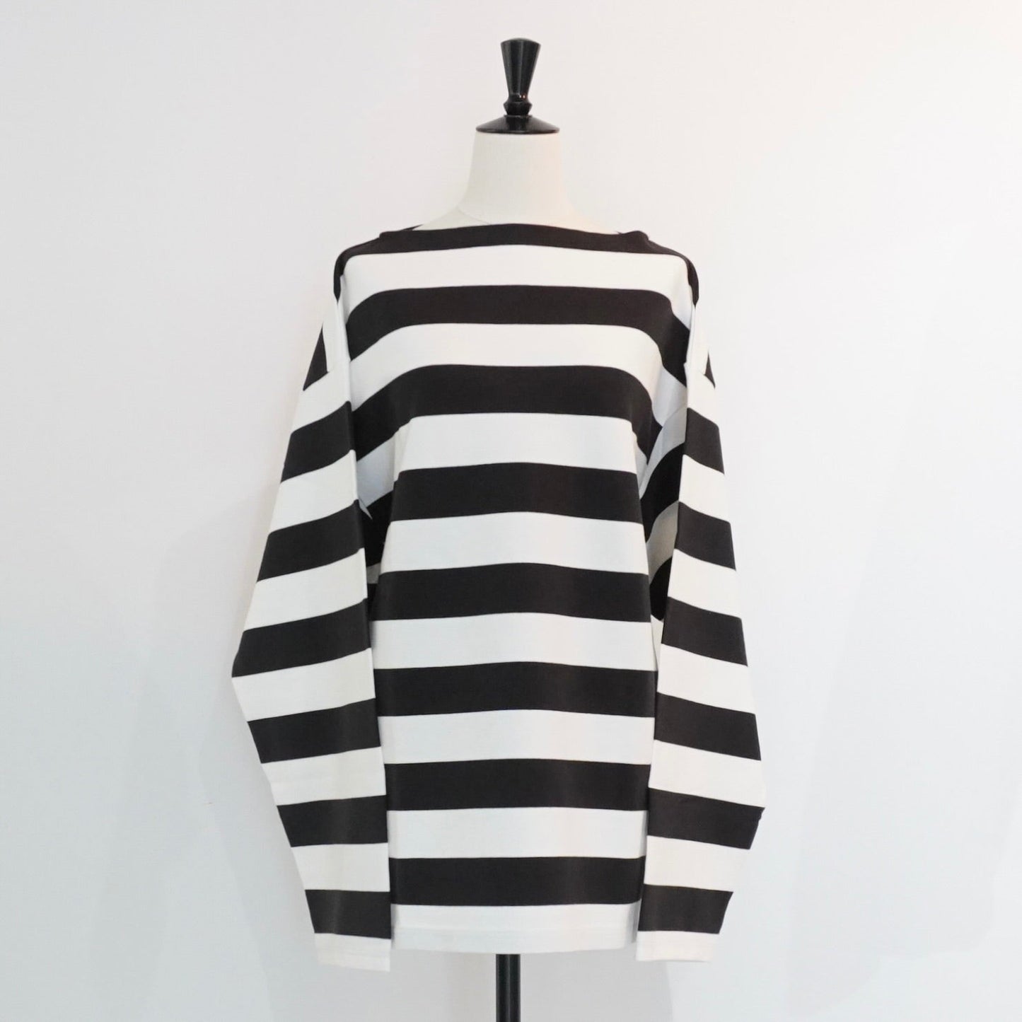 [LENO] BASQUE SHIRT BLACK BORDER Tシャツ - #shop_name #アパルティール# #名古屋# #セレクトショップ#