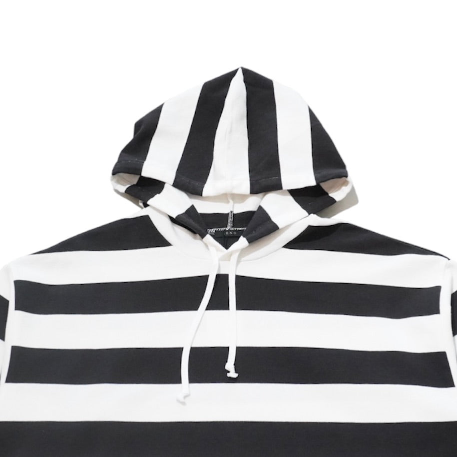 [LENO] WIDE BORDER HOODIE リノ ワイド ボーダー フーディー - apartir Online Store アパルティール セレクトショップ