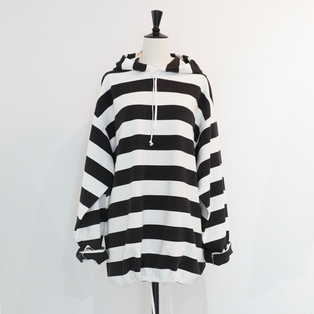 [LENO] WIDE BORDER HOODIE リノ ワイド ボーダー フーディー - apartir Online Store アパルティール セレクトショップ