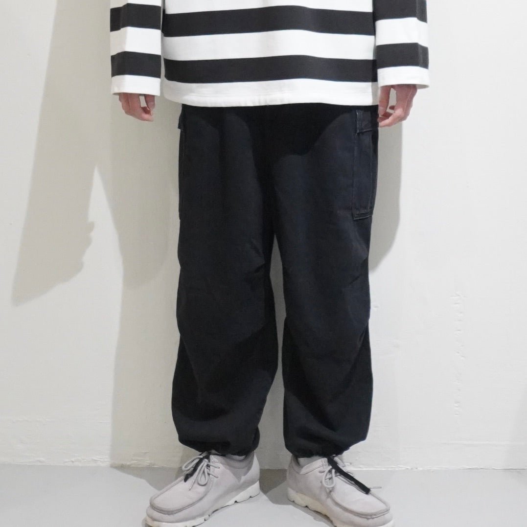 [LENO] BORDER HOODIE BLACK BORDER Tシャツ - #shop_name #アパルティール# #名古屋# #セレクトショップ#