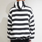 [LENO] WIDE BORDER HOODIE リノ ワイド ボーダー フーディー - apartir Online Store アパルティール セレクトショップ