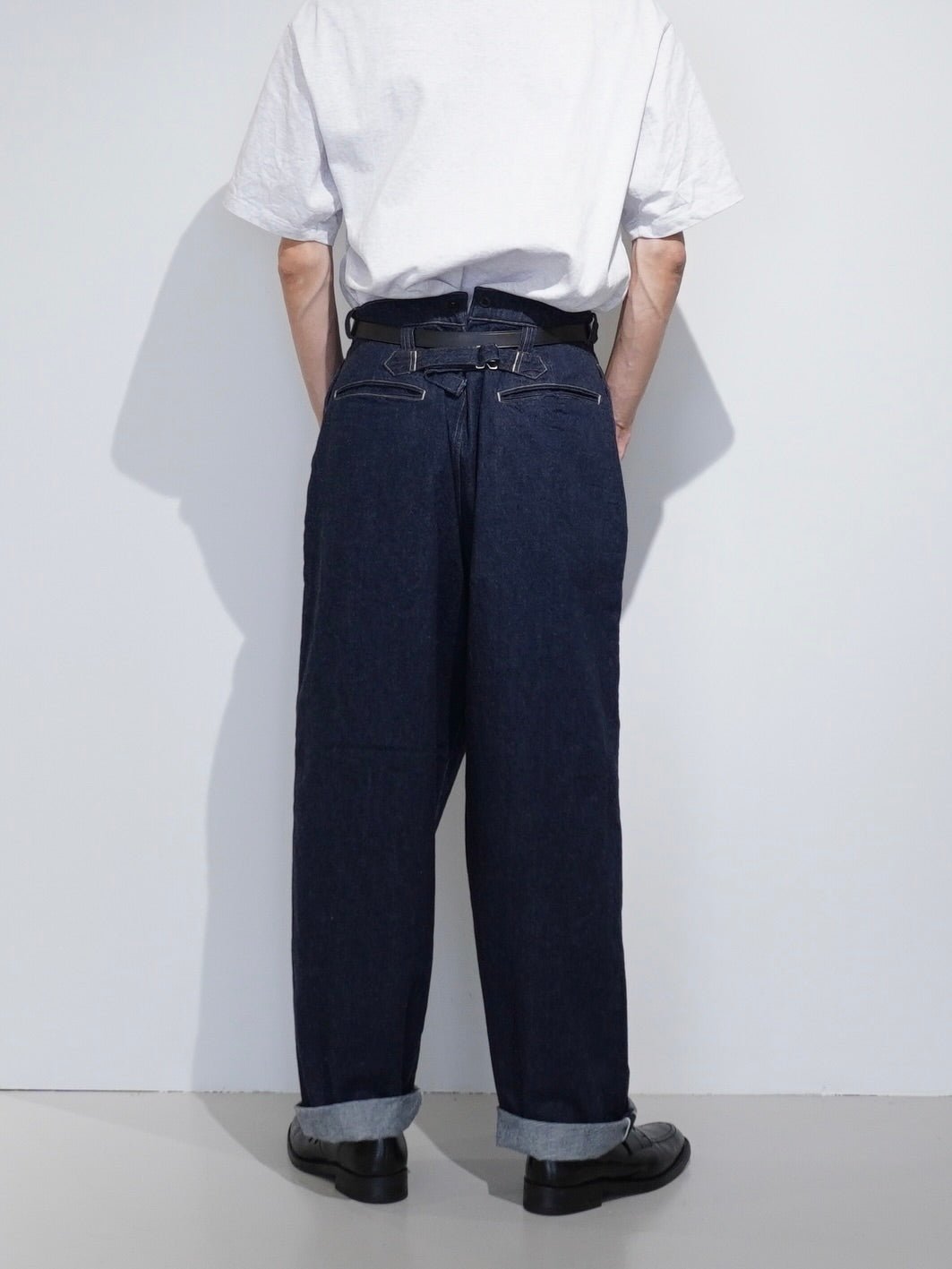 LENO] BUCKLE BACK TROUSERS リノ バックルバック トラウザー