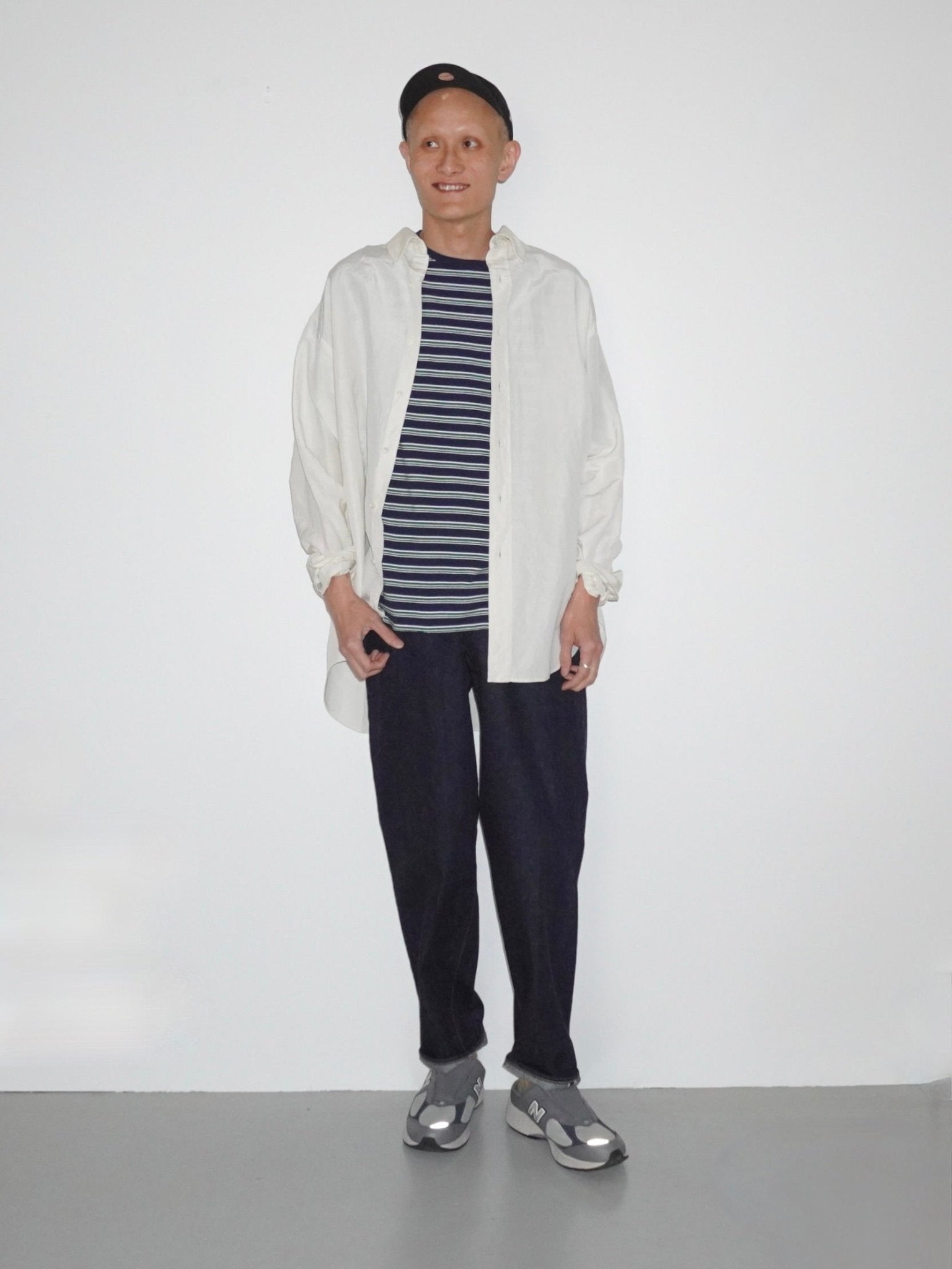 LENO] BUTTON DOWN SHIRT LINEN リノボタンダウン シャツ - apartir