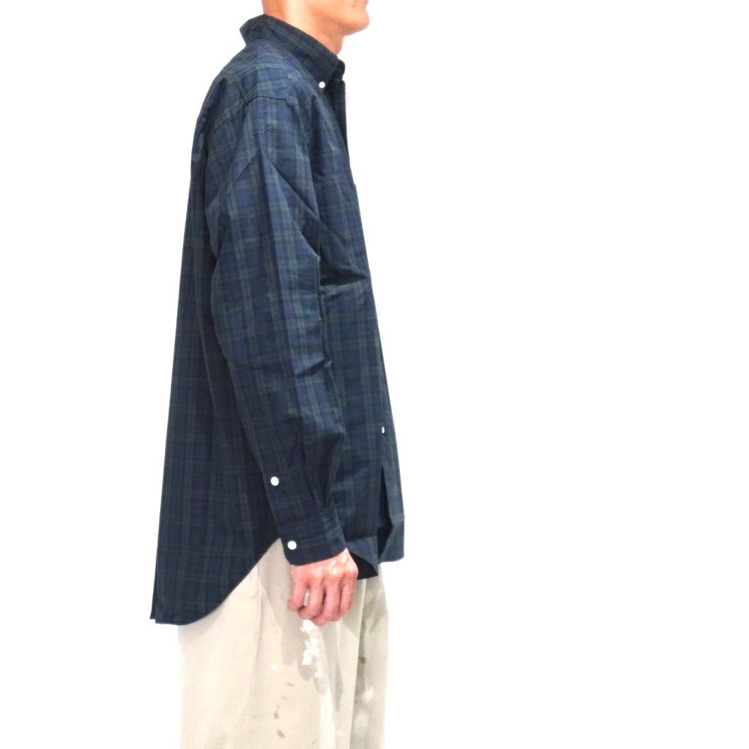 [LENO] BUTTON DOWN SHIRT BLACK WATCH シャツ - #shop_name #アパルティール# #名古屋# #セレクトショップ#