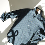 [LENO] BUTTON DOWN SHIRT BLACK WATCH リノ ボタンダウン シャツ ブラックウォッチ - apartir Online Store アパルティール セレクトショップ