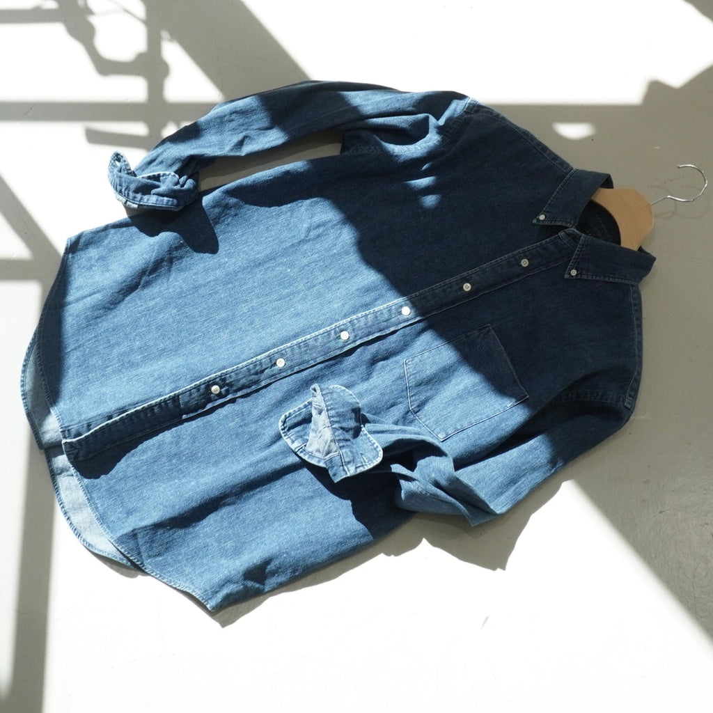 [LENO] BUTTON DOWN SHIRT DENIM リノ デニム ボタンダウン シャツ - apartir Online Store アパルティール セレクトショップ