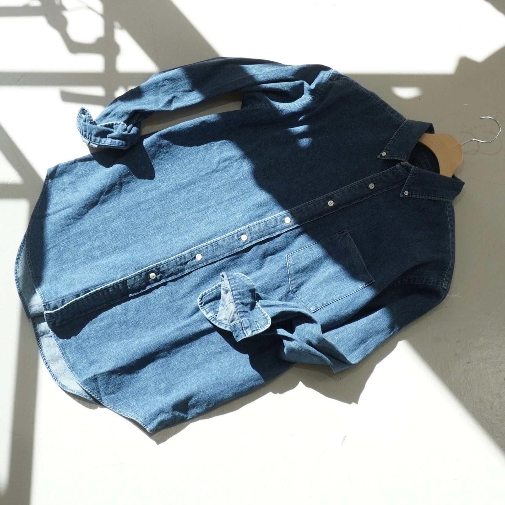 [LENO] BUTTON DOWN SHIRT DENIM リノ デニム ボタンダウン シャツ - apartir Online Store アパルティール セレクトショップ
