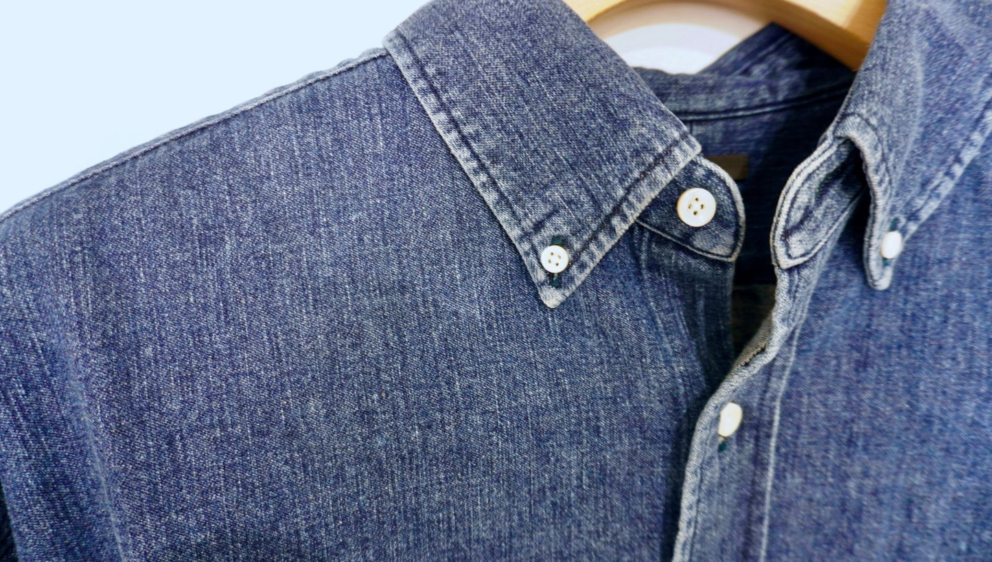 [LENO] BUTTON DOWN SHIRT DENIM シャツ - #shop_name #アパルティール# #名古屋# #セレクトショップ#