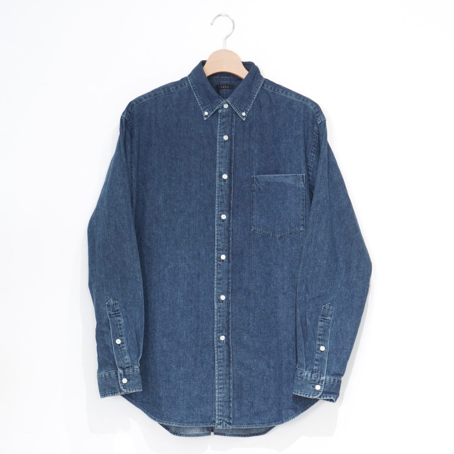 [LENO] BUTTON DOWN SHIRT リノ デニム ボタンダウン シャツ シャツ - #shop_name #アパルティール# #名古屋# #セレクトショップ#